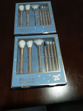 Blend It Out Makeup Brush Set - Light Gray Packaging